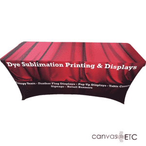 Stretch Table Cloth for Trade Shows and Events